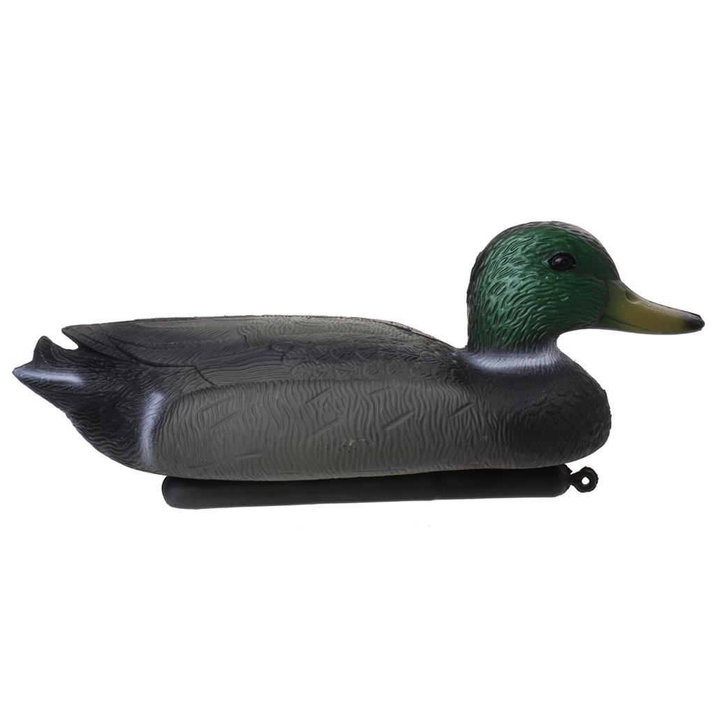 Decoy Duck Plastic - Реалистичная плавающая приманка-утка из ударопрочного пластика,