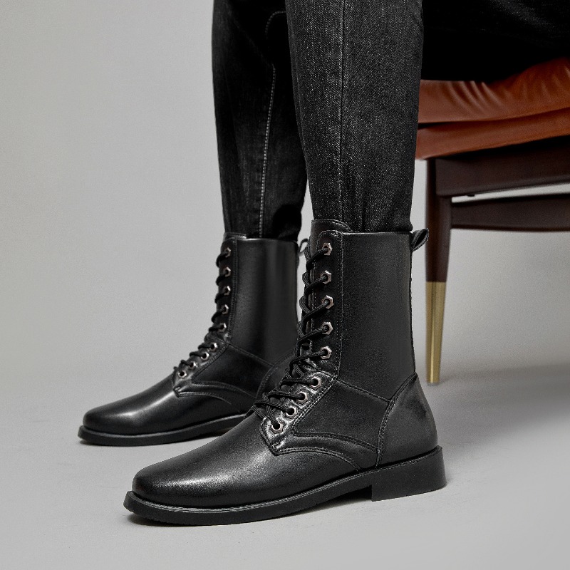 Высокие кожаные тактические бо – обзор и цена Outdoor Hunting Boots For Men